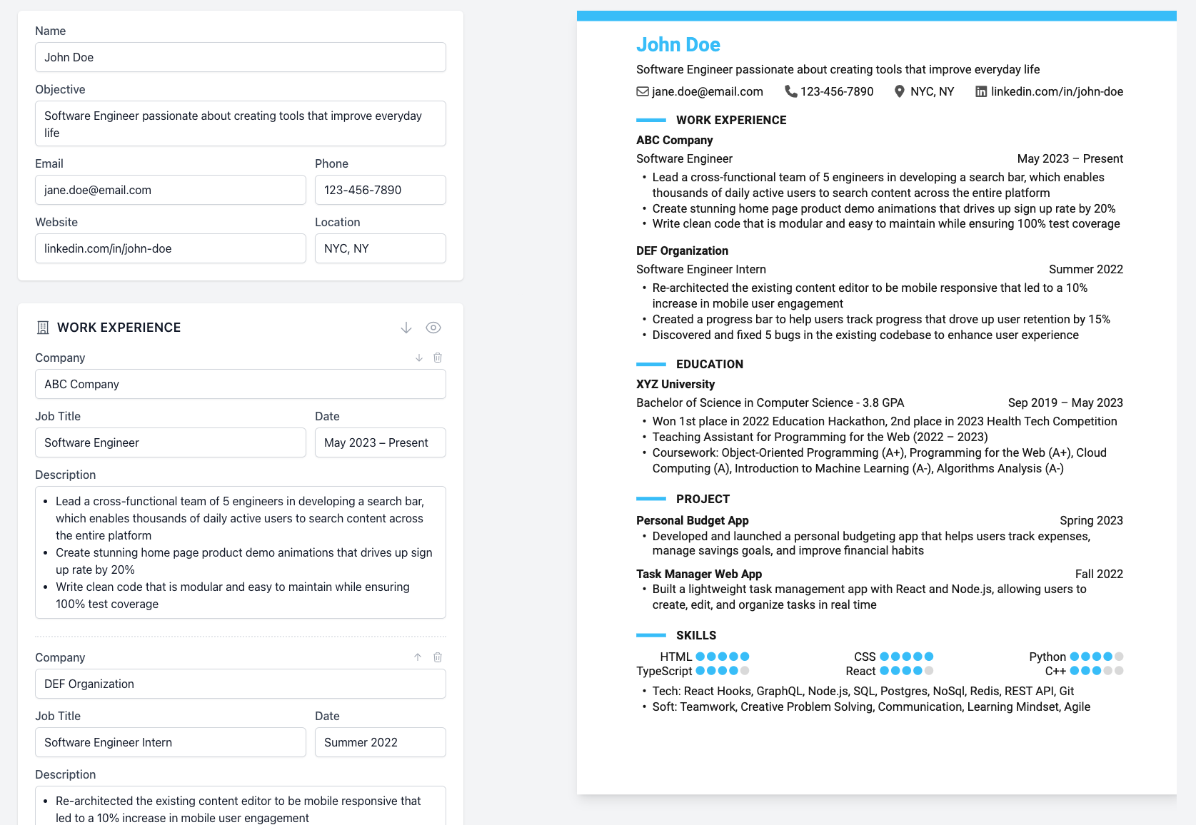Distraction-Free Editor